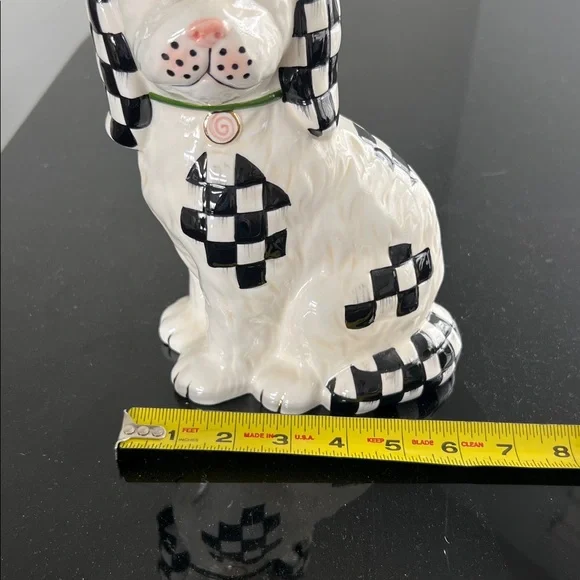 MacKenzie-Child’s Ceramic Staffordshire Dog Figurine - Picture 9 of 10